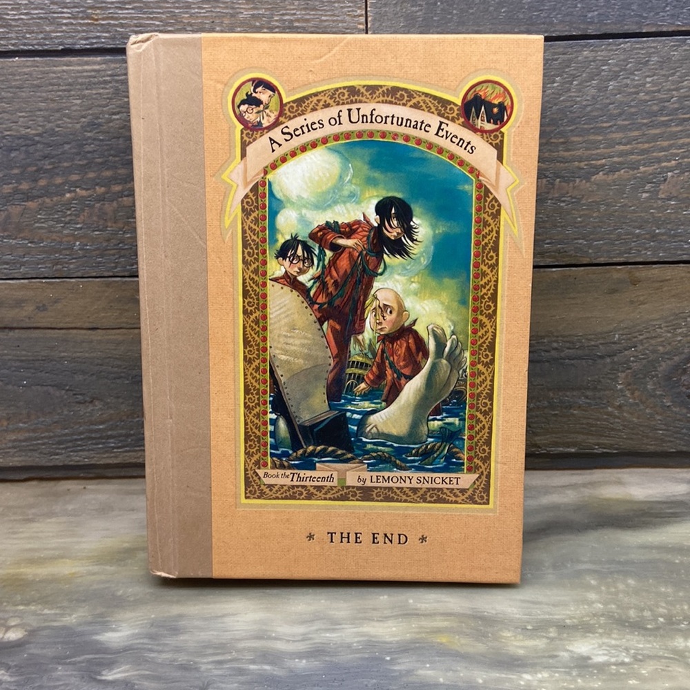 A series of Unfortunate events that end by lemony Snicket first edition